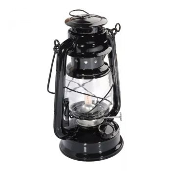 Super cena Lampa naftowa 24 cm czarna w Castorama