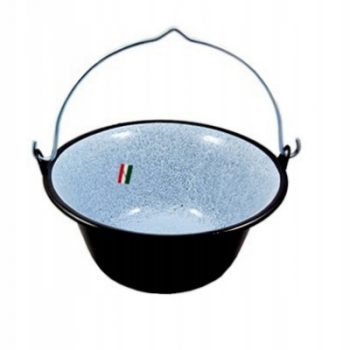 KOCIOŁEK WĘGIERSKI MYŚLIWSKI EMALIOWANY 6L – promocja na koniec sezonu